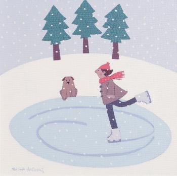 The iceskater by 
																			Sasha Okun