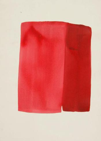 Bandes verticales rouges by 
																	Eleonore de la Taste