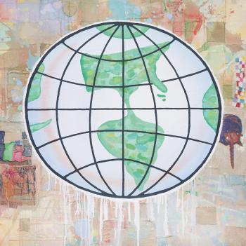Globe by 
																	Donald Baechler