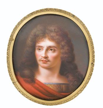 Molière by 
																	Jean Baptiste Joseph Duchesne de Gisors