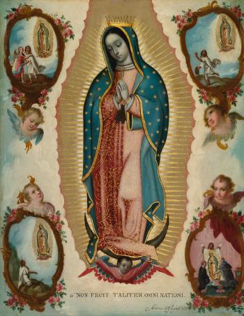 Virgen De Guadalupe by 
																	Andreas de Islas