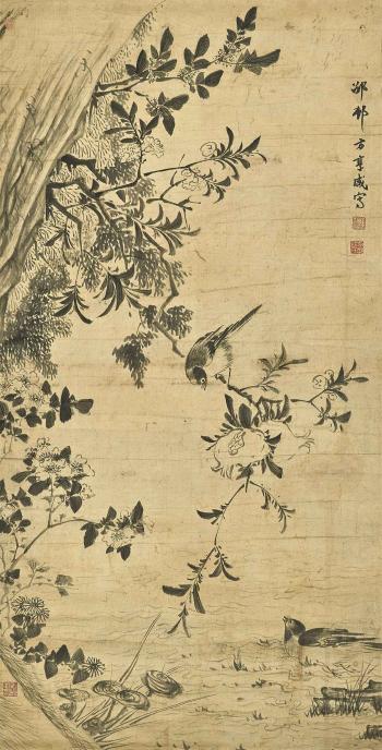 Flowers and Birds by 
																	 Fang Hengxian