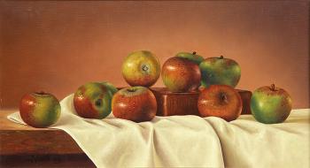 Still Life with Apples by 
																	Jerry Venditti