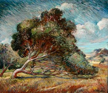 Wind Blown Landscape by 
																	Maximilian Vanka