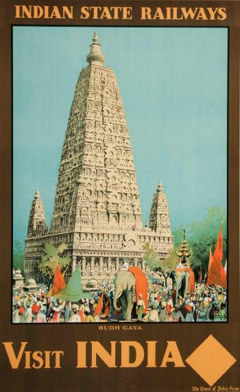 Visit India - Budh Gaya by 
																	William Spencer Bagdatopoulos