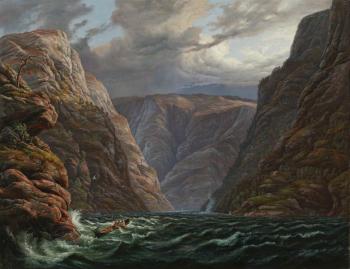 Fjordparti by 
																	Knud Andreassen Baade
