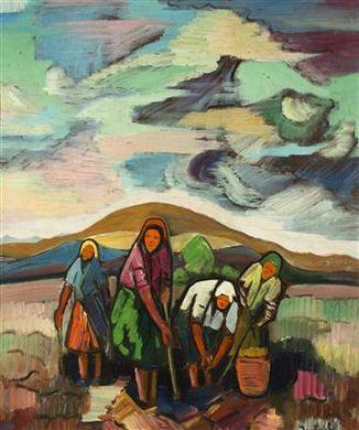 Harvesting the Crop by 
																	Anton Jasusch