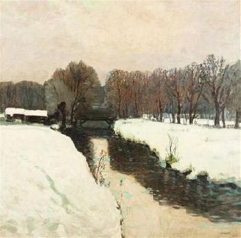 Early Evening in Winter by 
																	Robert F Vacik