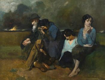 Les Rescapés Du Pogrom by 
																	Alfred Lakos