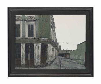 Early morning, North End Road by 
																	Brian Hagger