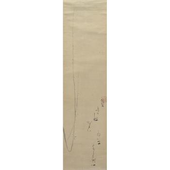 Spring willow and poem by 
																	Yokoi Yayu