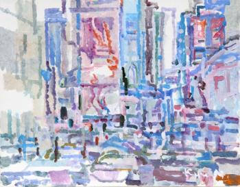 Dream Times Square by 
																			 Kyu Nam Han