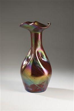 Art Nouveau Vase by 
																	 Josef Rindskopf's Sohne