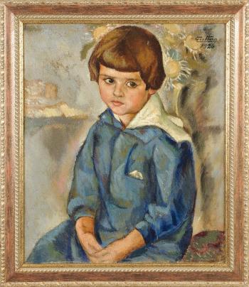 Ritratto di bambina by 
																	Alfredo Guttero