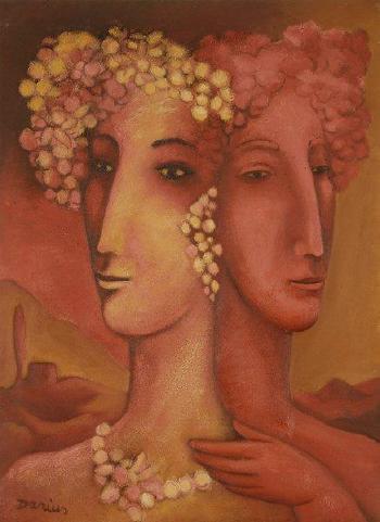 Deux femmes by 
																	 Darius