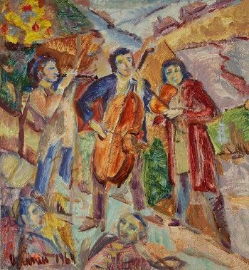 Les Musiciens by 
																	Ilya Kagan
