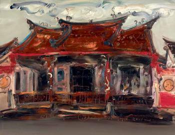 Klentheng (Chinese Temple) by 
																	D P Pupuk