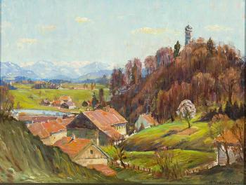 Loisachtal bei Beuerberg by 
																	Ferdinand Turnherr