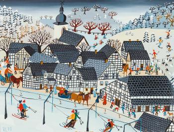 Oberkirchern im Winter by 
																			Rosemarie Landsiedel-Eicken