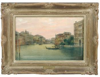 The Grand Canal, Venice by 
																			A Verutti