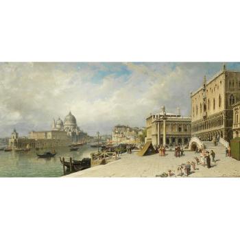 The Waterfront, Venice by 
																	Ercole Calvi