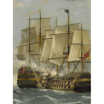 The Battle of Trafalgar by 
																			 Tudgay Family