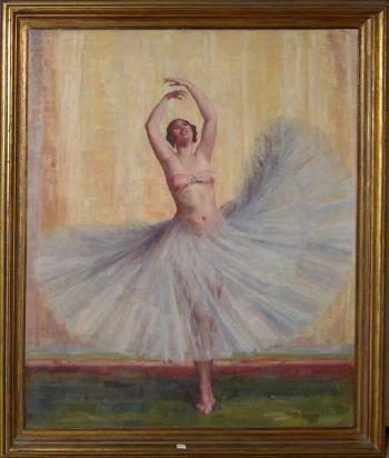 La danseuse by 
																	Wilhelmina Zeguers