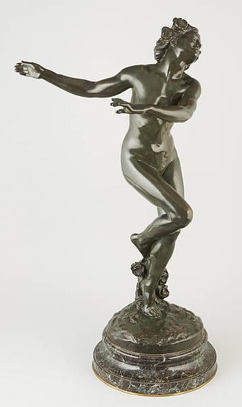 Danseuse nue by 
																	Alphonse Saladin