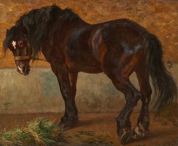 Cheval de trait by 
																	Ferdinand Oger