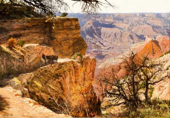 Grand Canyon (1970) by 
																			Clark Hulings