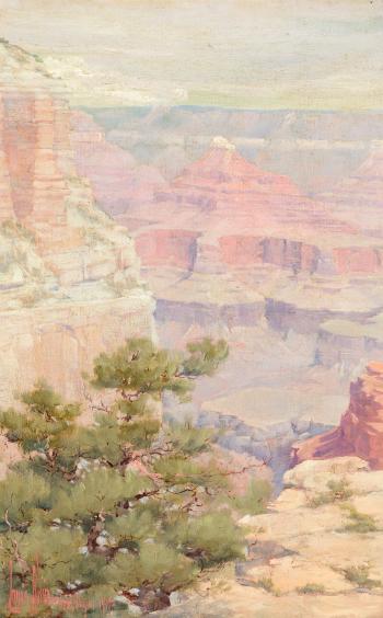 Grand Canyon (1904) by 
																			Louis B Akin