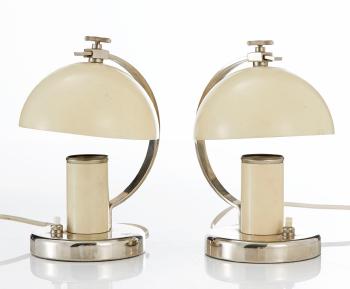 table lamps by 
																			Erik Tidstrand