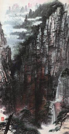 Cliff by 
																	 Jiang Mingxian