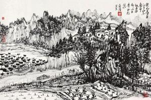 Landscape by 
																	 Cui Dongxu