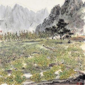 Working in the Field by 
																	 Han Zhengang