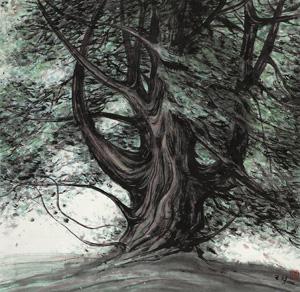 Ancient Tree by 
																	 Wang Qi
