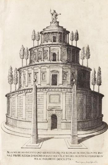 Mausoleum des Augustus by 
																	Etienne Duperac