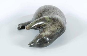 Untitled - Dreaming Bear by 
																			Mary Cartmel