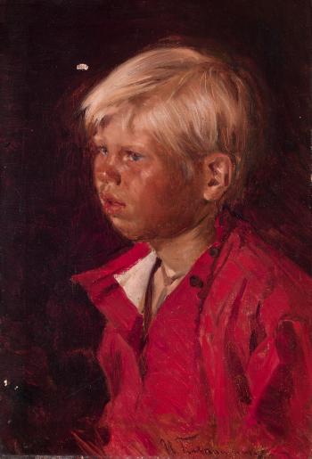 Portrait of a Boy by 
																	Ilarion Michailovitch Prianichnikoff