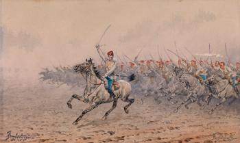Charge of the Cavalry by 
																	Ivan Pryanishnikov