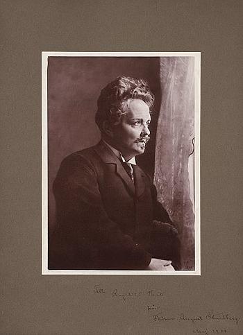 Till Ragnhild Thott från Farbror August Strindberg maj by 
																			August Strindberg