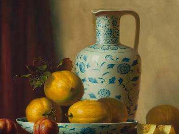 Honeydew And Porcelain by 
																			 Cai Baoyu