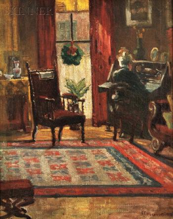 Beacon Hill Interior by 
																	Adelaide Wadsworth