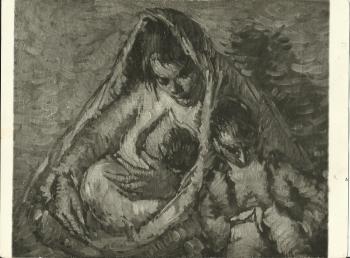 Motherhood by 
																			Isidro Nonell y Monturiol