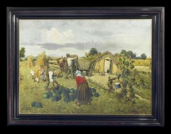 The harvest by 
																	Zsigmond Palnagy