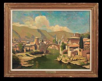 Town of Mostar by 
																			Roger Lucien Candes