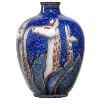 Jewel  Vase With Antelopes by 
																			Jens Jensen
