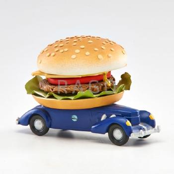 Burger on Automobile by 
																	Ellie Fernald