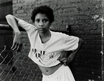 A Girl With School Metals; Joana; One of the Girls From Next Door; A Man Wearing an Adami Baseball Cap; Poppye by 
																			Dawoud Bey