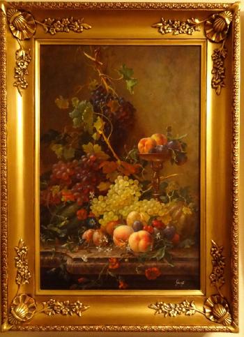 Still Life with Fruits by 
																			Sergei Orechov